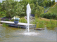 Skumdyse fra Oase sammen med en Aquarius Eco Expert springvands pumpe